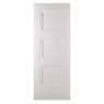 Amsterdam 3 Panel Primed Plus White Door 838 x 1981mm