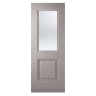 Arnhem 1 Light Primed Plus Silk Grey Door 686 x 1981mm