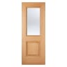 Arnhem 1 Light Prefinished Oak Door 838 x 1981mm