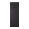 Vancouver 5 Panel Prefinished Black Ash Laminated Door 838 x 1981mm