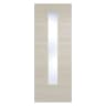 Santandor Laminated Glazed Ivory Door 686 x 1981mm