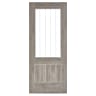 Mexicano Laminated Glazed Light Grey Door 838 x 1981mm