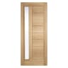 Goodwood 1 Light Unfinished Oak Door 838 x 1981mm