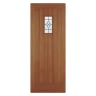Cottage 1 Light Hardwood Door 864 x 2083mm