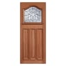 Estate Crown 1 Light Hardwood Door 813 x 2032mm