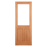 2XG 2 Panel Hardwood Door 762 x 1981mm