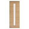 Lille 1 Light Prefinished Oak Door 686 x 1981mm