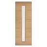 Lille 1 Light Prefinished Oak Door 762 x 1981mm