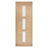 Sofia 3 Light Prefinished Oak Door 610 x 1981mm