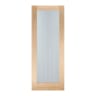 Mexicano Pattern 10 Unfinished Oak Door 1981 x 762 x 35mm