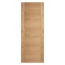 Carini 7 Panel Prefinished Oak Door 457 x 1981mm