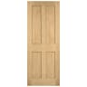 London Unfinished Oak Door 762 x 1981mm