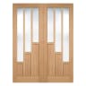 Coventry 3 Panel Pair Pre-Finished Oak Door 1372 x 1981mm