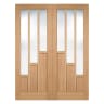 Coventry 3 Panel Pair Pre-Finished Oak Door 1372 x 1981mm