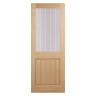 Mexicano Half Light Oak Door 686 x 1981mm