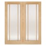 Lincoln Pairs Unfinished Oak Door 1067 x 1981mm