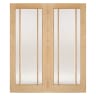 Lincoln Pairs Unfinished Oak Door 914 x 1981mm