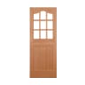 Stable 9 Light Hardwood M&T Door 838 x 1981mm