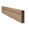LPD Internal Single Groove Unfinished Oak Architrave 2200 x 70mm x 18mm