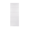 LPD Doors Horizontal Four Line Primed White Internal Fire Door 762 x 1981mm