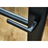 Manhattan Charlton Door Handle Matt Black 