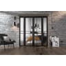 Greenwich W6 Primed Black Door 1904 x 2031mm