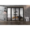 Greenwich W8 Primed Black Door 2478 x 2031mm