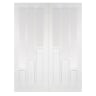 Coventry 3 Panel Pair Primed White Door 1168 x 1981mm