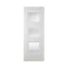 Amsterdam 3 Light Primed Plus White Door 686 x 1981mm