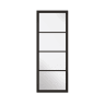 Soho 4L Primed Black Doors 826 x 2040mm