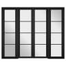 Soho W8 Primed Black Door 2478 x 2031mm