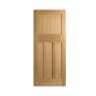 DX 30s Unfinished Oak FD30 Fire Door 1981 x 762 x 44mm