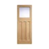 DX 30s Unfinished Oak Door 1981 x 762 x 35mm