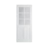 Canterbury 2 Panel 6 Light Primed White Door 838 x 1981mm