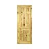 6 Panel Knotty Pine Door 813 x 2032mm