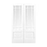 Downham 9 Light Glazed Primed White Door 1168 x 1981mm