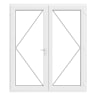 PVC-U French Door Left Hand Master 1790 x 2090 mm White