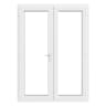 PVC-U French Door Left Hand Master 1590 x 2090 mm White