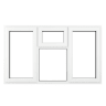 PVC-U L&RH Side Hung Top Opener Window 1770 x 1115 mm White