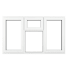 PVC-U L&RH Side Hung Top Opener Window 1770 x 965 mm White