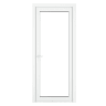 PVC-U Single Door Glazed Right Hand 840 x 2090 mm White