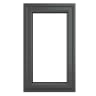 PVC-U LH Side Hung Window 610 x 1115 mm Grey/White