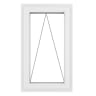 PVC-U Top Opener White 610 x 1040 mm White