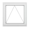 PVC-U Top Opener Window 820 x 820 mm White