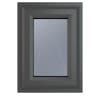 PVC-U Window Top Opener Obscure 440 x 610mm Grey 7016 Ext White Int