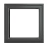 PVC-U Top Opener Window 820 x 820 mm Grey/White