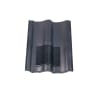 Klober Profile-Line Double Pantile Tile Vent 418 x 332mm Slate Grey