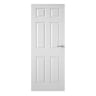 Premdor Interior 6 Panel Moulded Door 1981 x 711 x 35mm Textured