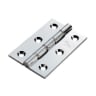 Carlisle Brass Washered Butt Hinge Twin Pack Polished Chrome