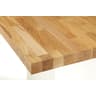 Jewson Solid Wood Breakfast Bar 2.4m x 900 x 38mm European White Oak 